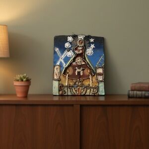 Madonna clay Oaxacan artist Josefina Aguilar